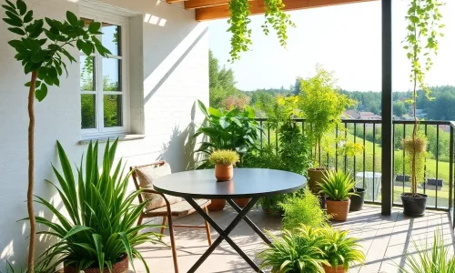 Skab din egen gr�nne oase: Guide til drivhuse p� altanen