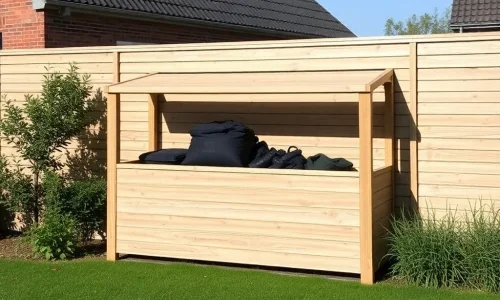 Skjul dine skraldespande med stil: Ideer til afskrmning