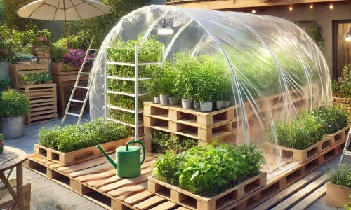 S�dan Bygger Du et Drivhus til Pallerammer: En Budgetvenlig L�sning