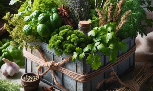 Krydderurter i haven