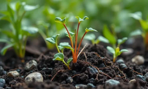 Effektiv kompostering for n�ringsrig havejord