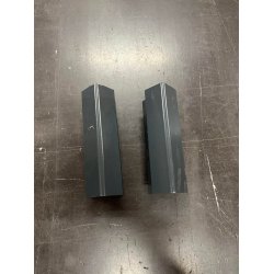 Second party - Corner posts in aluminum for the raised bed wood/15 cm