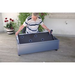 Plastic sheet - 38,5 cm x 38,5 cm with holes