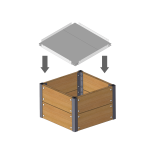 Bottom to wooden beds