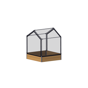 Tunnel Raised bed - Siberian larch 30x120x120 cm