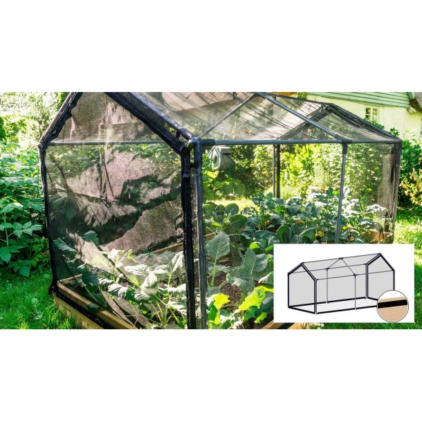 Tunnel top section for Siberian larch raised bed 120x240 cm