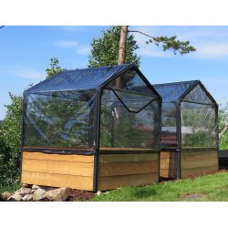 Forlngerbed til GrowCamp - Sibirisk lrk 45x120x120 cm