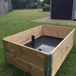 Plastic sheet - 385 x 844 with holes