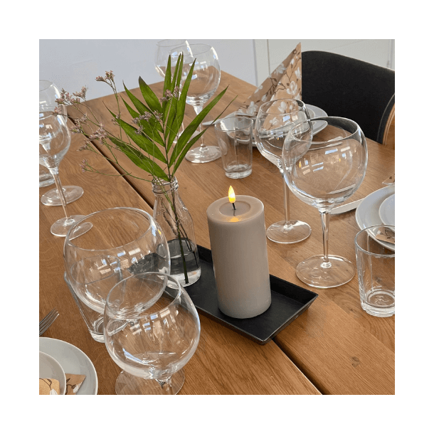 Deluxe Homeart Sand LED Bloklys 7,5x15&nbsp;cm