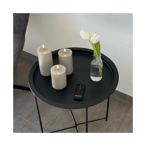 Deluxe Homeart Sand LED Bloklys 7,5x12,5&nbsp;cm