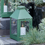 Oliven grønne lanterner