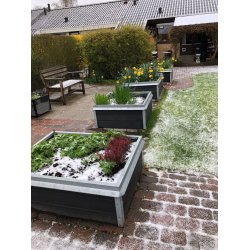 Hjbed Classic Med Augerkant - Svart