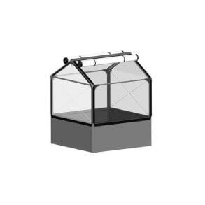 GrowCamp Greenhouse 1,2 m2 BASIC AIR - PVC 