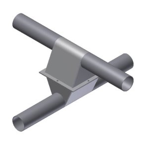 KRYDSAFTAPPER, KOMPLET 60 MM