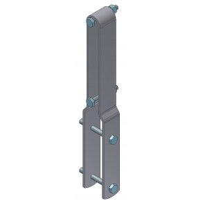 GAFFEL FOR BRESTOLPE, KOMPLET