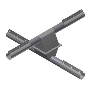 OVERGANGS SYSTEM RR-RR KLP. 50 MM