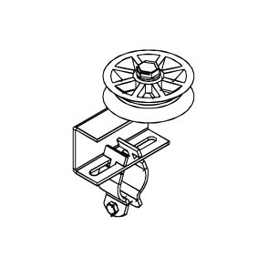 WIREHJUL M/BESLAGST 38 VD3