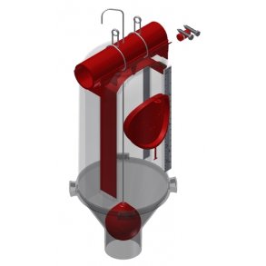 VD5-50, 10 LITER M/75 MM UDLB CENTRAL TRAGT
