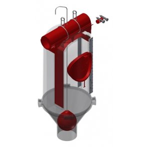 VD5-38, 10 LITER M/75 MM UDLB CENTRAL TRAGT