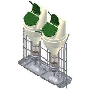 DOBBELT FUNKIMAT (FLAD-VINKEL) SMGRISE