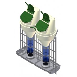 DOBBELT 3I1 ROTO (VINKEL - VINKEL) SLAGTESVIN - SAMLET