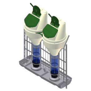 DOBBELT 3I1 ROTO (FLAD-VINKEL) SLAGTESVIN - SAMLET