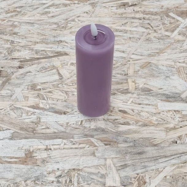 Ljus Lila Led-Blocklampa 5X12,5 Cm - 2. sortering