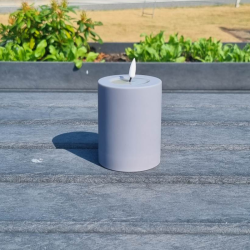 Gr Led-Blockljus 7,5X10 Cm - Utomhus