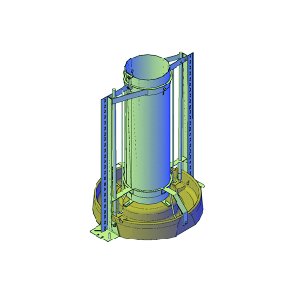 CCM MAXI TYP II (71 L) TRUG M/DOME, SLSVIN 25-115  KG,  30-40 DYR/AUTOMAT