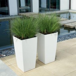 Lechuza Cubico Color krukke til blomster med selvvandingssystem 