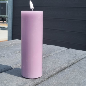 Ljus Lila Led-Blocklampa 5X12,5 Cm - 2. sortering