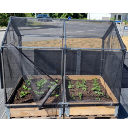 GrowTunnel for pallet frames 2 pcs. 120x160cm (exclusive pallet frames)