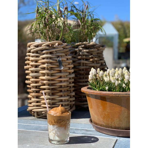 A2 Living Rattan basket round Mini