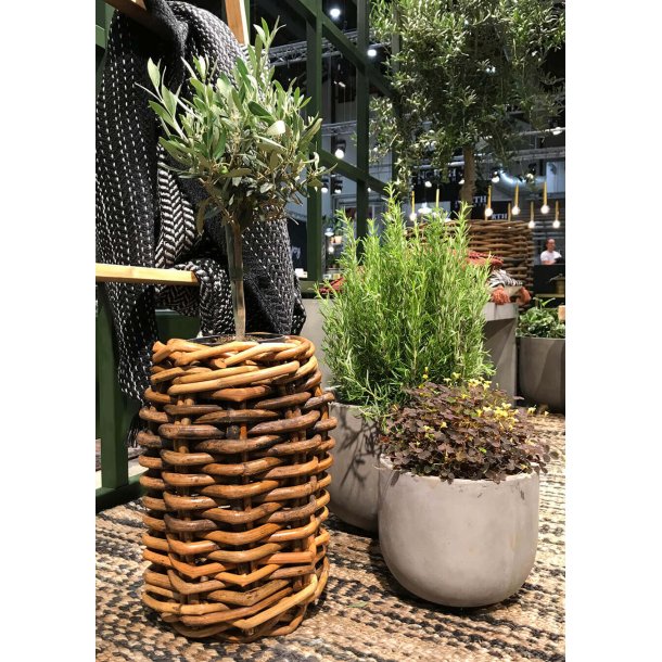 A2 Living Rattan basket round Mini