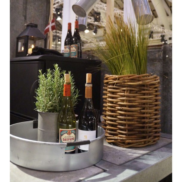 A2 Living Rattan basket round Mini