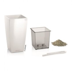 Lechuza  Mini Cubi indendrs krukke til blomster med selvvandingssystem 18,5 