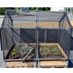 GrowTunnel for pallet frames 2 pcs. 120x160cm (exclusive pallet frames)