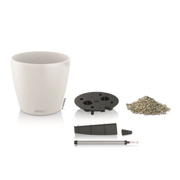 Lechuza Classico Color krukke til blomster med selvvandingssystem 