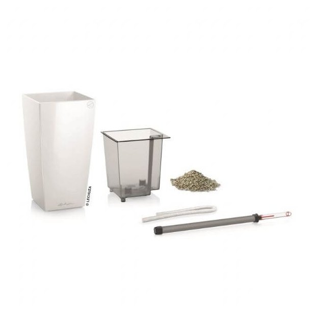 Lechuza Maxi Cubi indendrs krukke til blomster med selvvandingssystem 26