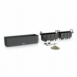 Lechuza Balconera Cottage udendrs krukke til blomster med selvvandingssystem 