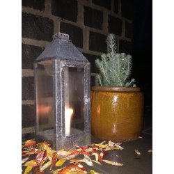 A2 Living lanterne maxi galvaniseret hjde 60 cm udendrs 