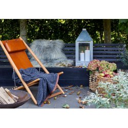A2 Living lanterne mega galvaniseret hjde 70 cm udendrs 