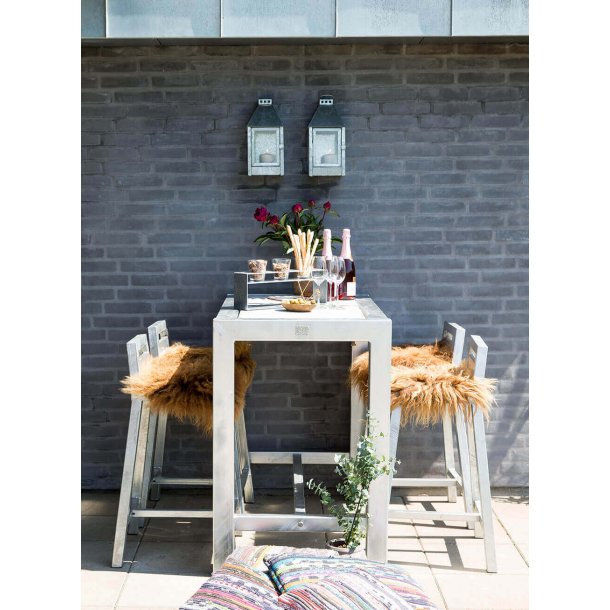 A2 Living lanterne vg mini galvaniseret hjde 36,5 cm udendrs 