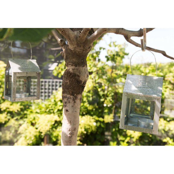 A2 Living fyrfads lanterne galvaniseret hjde 12 cm indendrs/udendrs 