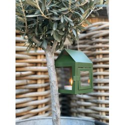 Fyrfad Lantern Olive Green