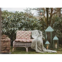 Olivengrn Mini Quadro 'Birdy Eat' Foderbrt