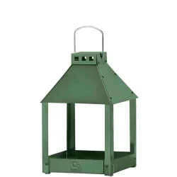 Olivengrn Mini Quadro 'Birdy Eat' Foderbrt