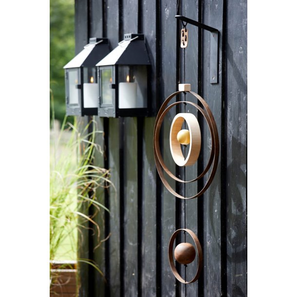  A2 Living lanterne vg mini sort hjde 36,5 cm udendrs 