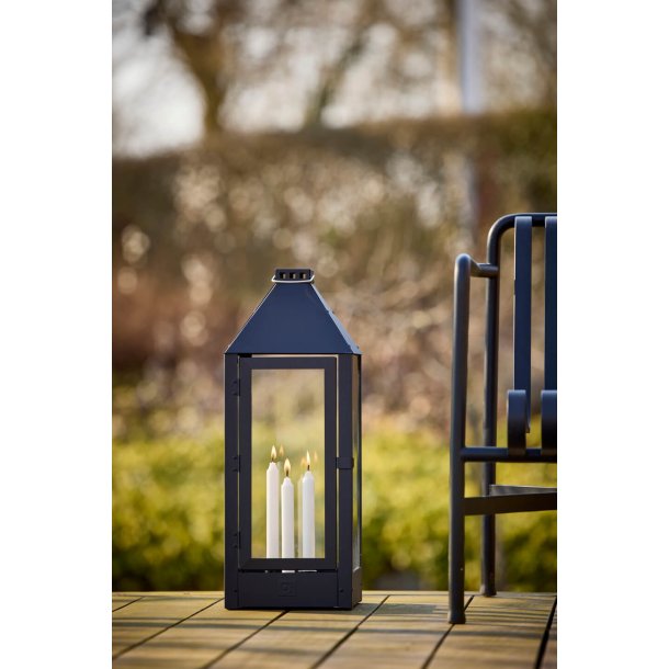 Ljusstakesset med 3 st / 3 storlekar med magnet  Svart