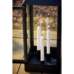 Ljusstakesset med 3 st / 3 storlekar med magnet  Svart